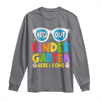 Back to School Kinder Long Sleeve Shirt Funny Kindergarten Teacher Team - Wonder Print Shop