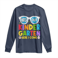 Back to School Kinder Long Sleeve Shirt Funny Kindergarten Teacher Team - Wonder Print Shop