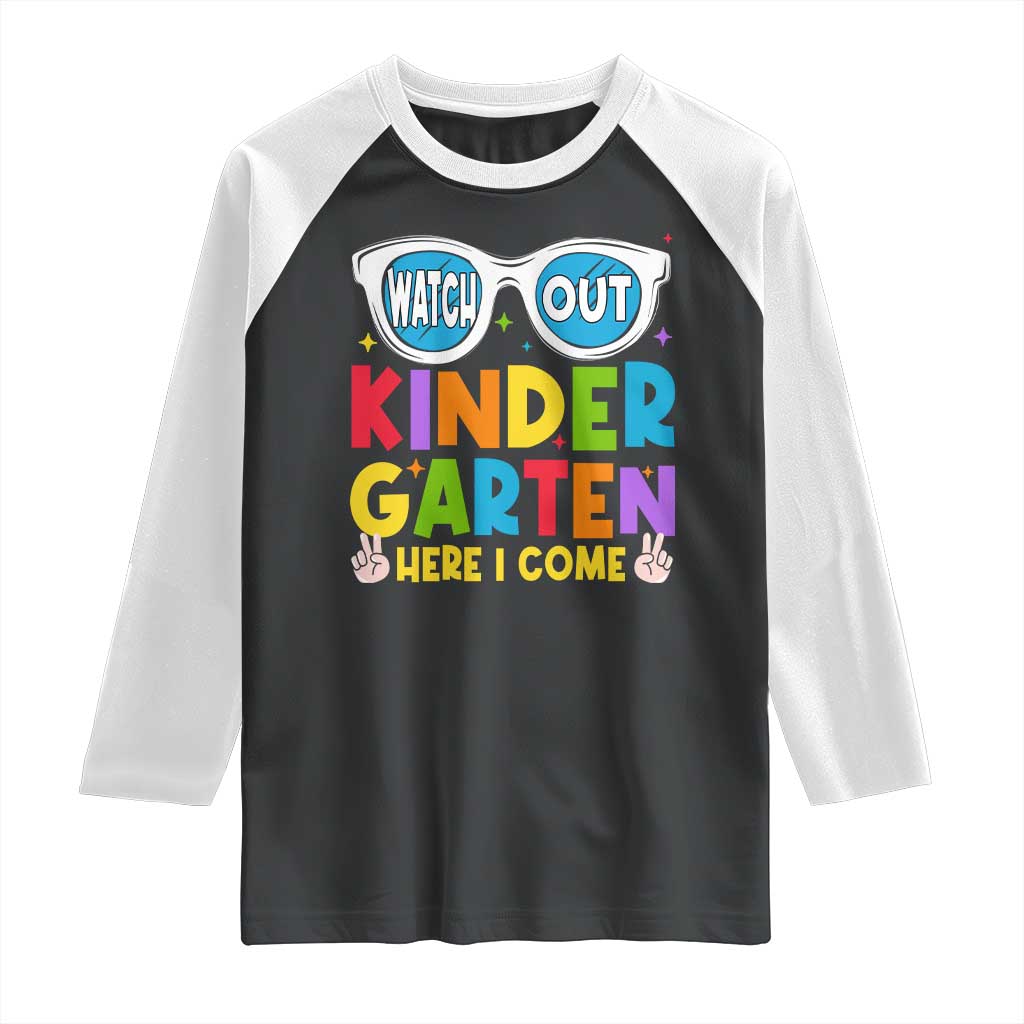 Back to School Kinder Raglan Shirt Funny Kindergarten Teacher Team - Wonder Print Shop