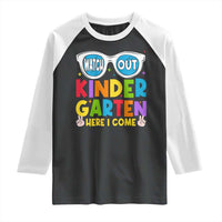 Back to School Kinder Raglan Shirt Funny Kindergarten Teacher Team - Wonder Print Shop