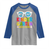 Back to School Kinder Raglan Shirt Funny Kindergarten Teacher Team - Wonder Print Shop