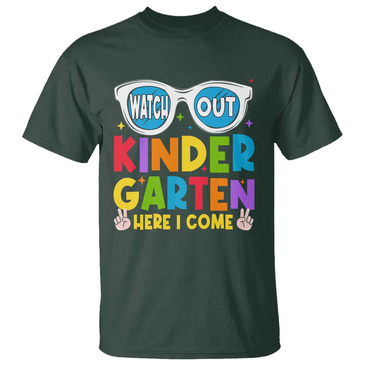 Back to School Kinder T Shirt Funny Kindergarten Teacher Team - Wonder Print Shop