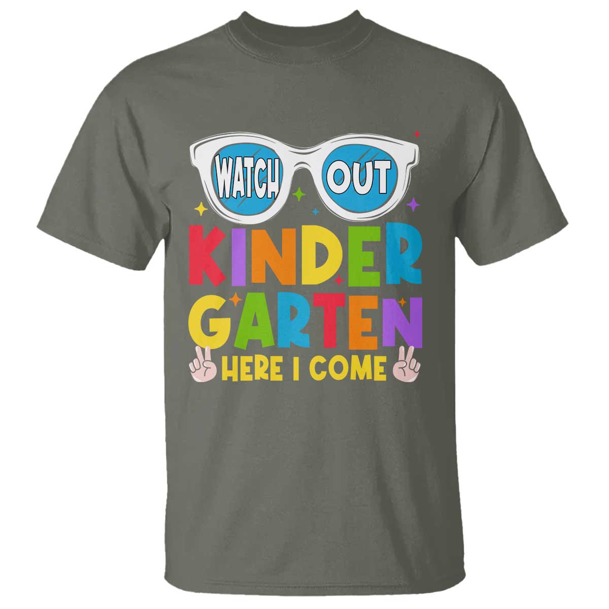 Back to School Kinder T Shirt Funny Kindergarten Teacher Team - Wonder Print Shop