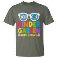 Back to School Kinder T Shirt Funny Kindergarten Teacher Team - Wonder Print Shop