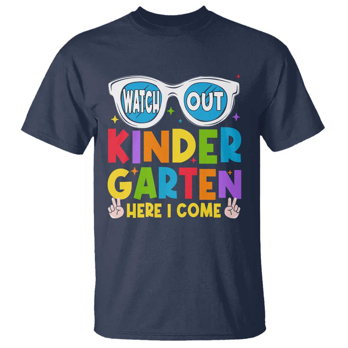 Back to School Kinder T Shirt Funny Kindergarten Teacher Team - Wonder Print Shop