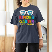Back to School Kinder T Shirt For Women Funny Kindergarten Teacher Team - Wonder Print Shop