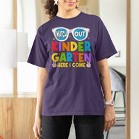 Back to School Kinder T Shirt For Women Funny Kindergarten Teacher Team - Wonder Print Shop