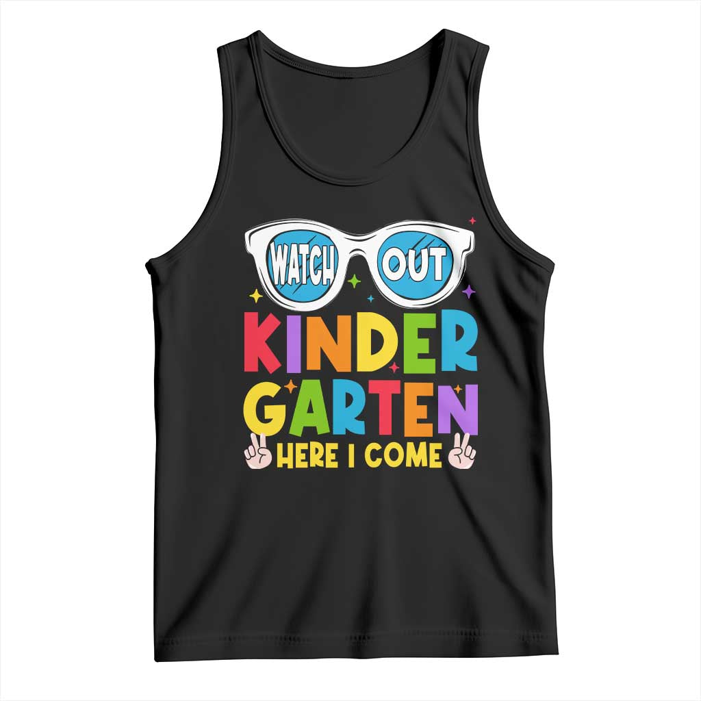 Back to School Kinder Tank Top Funny Kindergarten Teacher Team - Wonder Print Shop