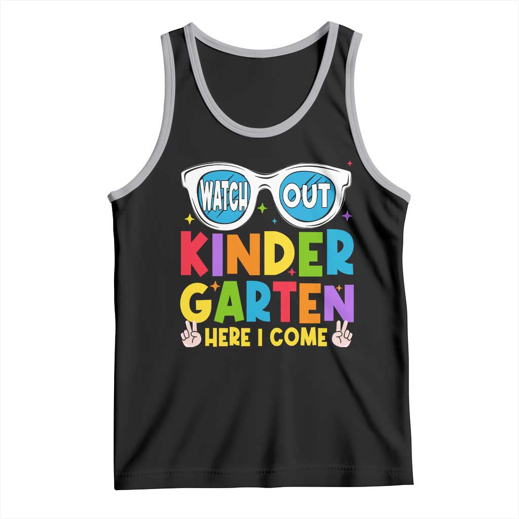 Back to School Kinder Tank Top Funny Kindergarten Teacher Team - Wonder Print Shop