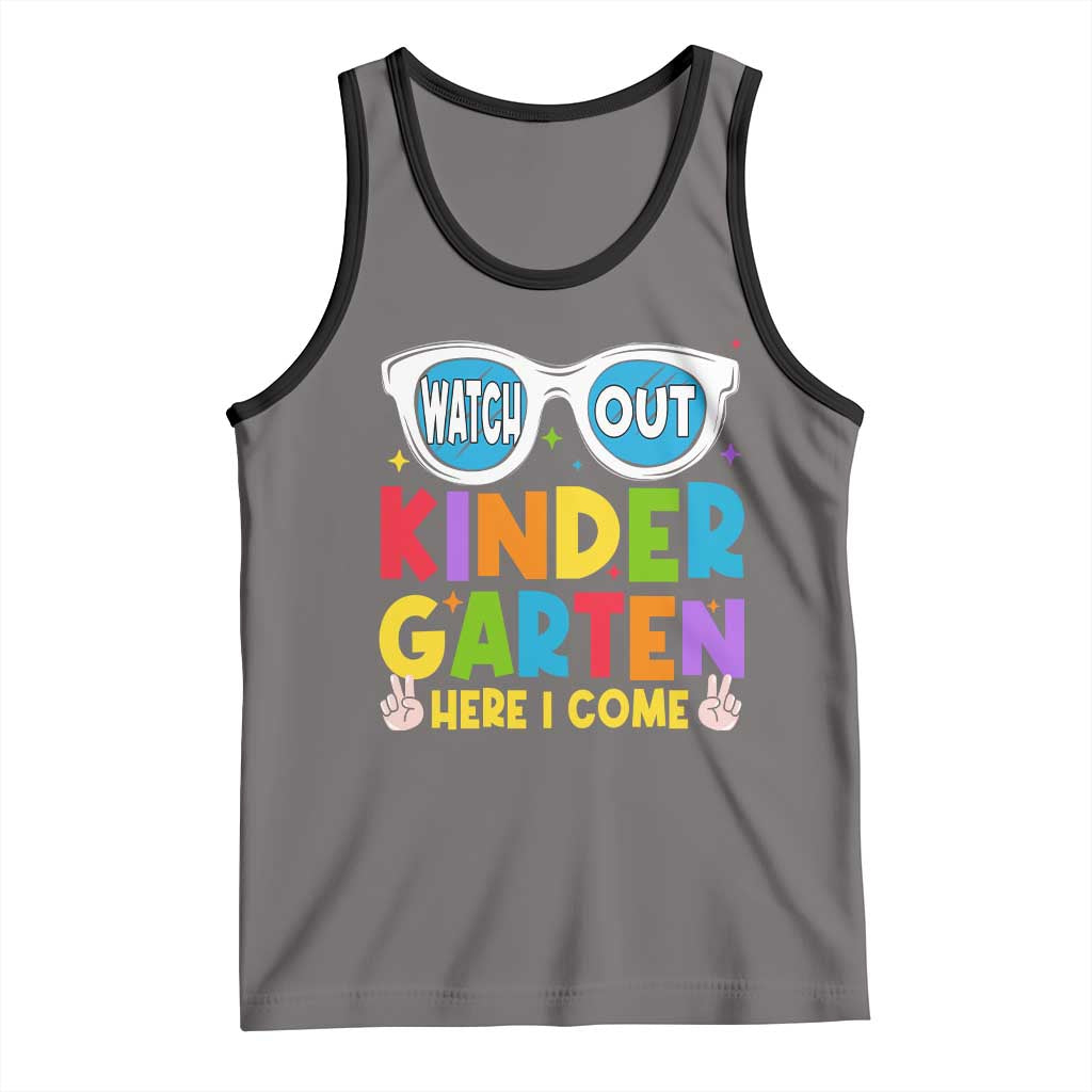 Back to School Kinder Tank Top Funny Kindergarten Teacher Team - Wonder Print Shop