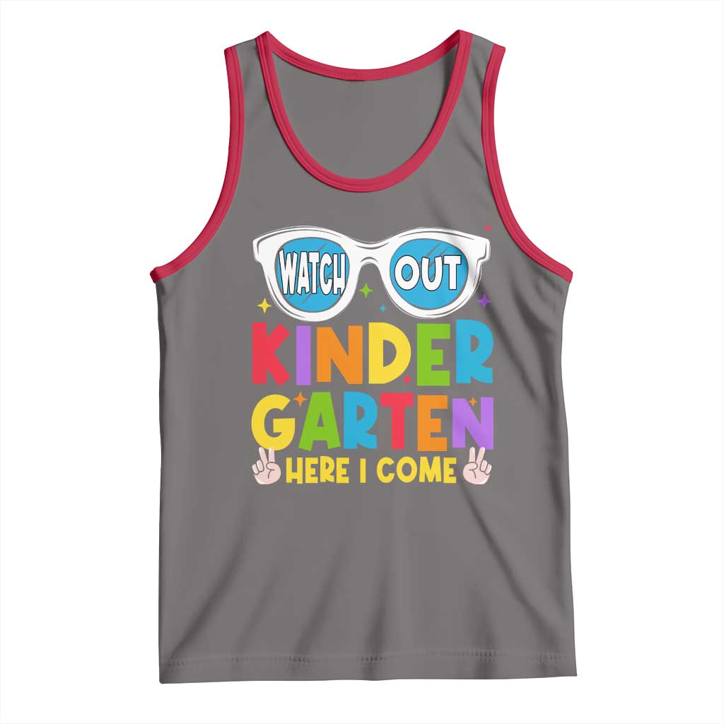 Back to School Kinder Tank Top Funny Kindergarten Teacher Team - Wonder Print Shop