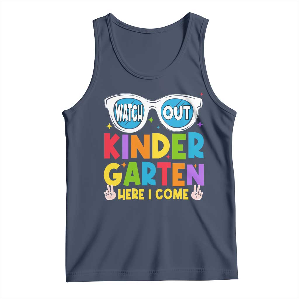 Back to School Kinder Tank Top Funny Kindergarten Teacher Team - Wonder Print Shop