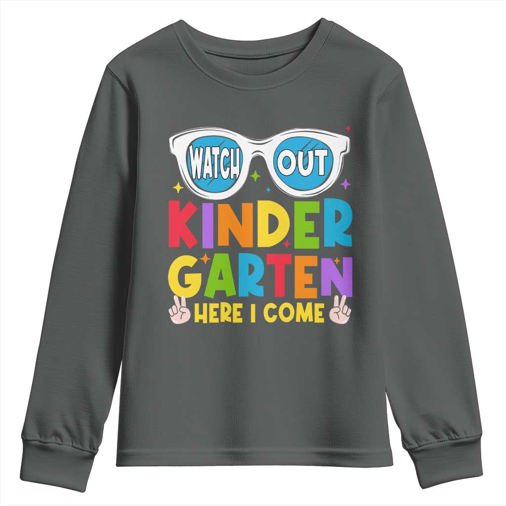 Back to School Kinder Youth Sweatshirt Funny Kindergarten Teacher Team - Wonder Print Shop