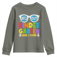 Back to School Kinder Youth Sweatshirt Funny Kindergarten Teacher Team - Wonder Print Shop