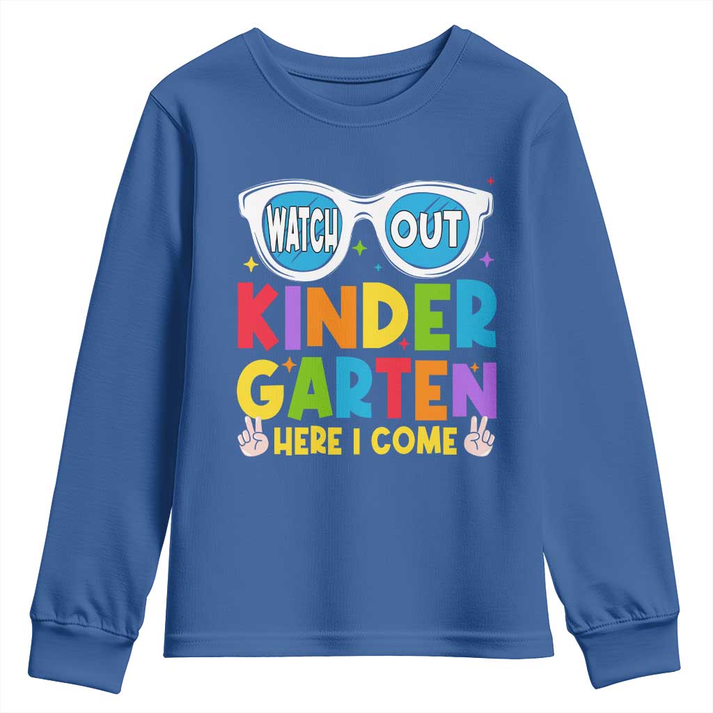 Back to School Kinder Youth Sweatshirt Funny Kindergarten Teacher Team - Wonder Print Shop