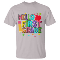 Hello First Grade Teacher T Shirt Back To School 1st Grade Team - Wonder Print Shop
