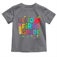 Hello First Grade Teacher Toddler T Shirt Back To School 1st Grade Team - Wonder Print Shop