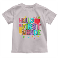 Hello First Grade Teacher Toddler T Shirt Back To School 1st Grade Team - Wonder Print Shop
