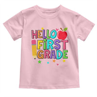 Hello First Grade Teacher Toddler T Shirt Back To School 1st Grade Team - Wonder Print Shop