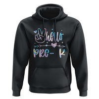 Hello Pre-k Hoodie Back To School Cute Tie Dye - Wonder Print Shop