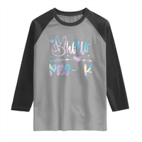 Hello Pre-k Raglan Shirt Back To School Cute Tie Dye - Wonder Print Shop