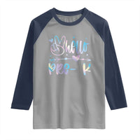 Hello Pre-k Raglan Shirt Back To School Cute Tie Dye - Wonder Print Shop
