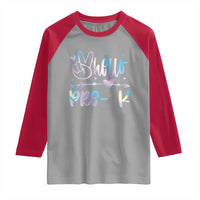 Hello Pre-k Raglan Shirt Back To School Cute Tie Dye - Wonder Print Shop