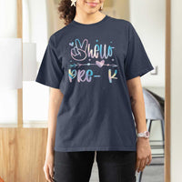 Hello Pre-k T Shirt For Women Back To School Cute Tie Dye - Wonder Print Shop