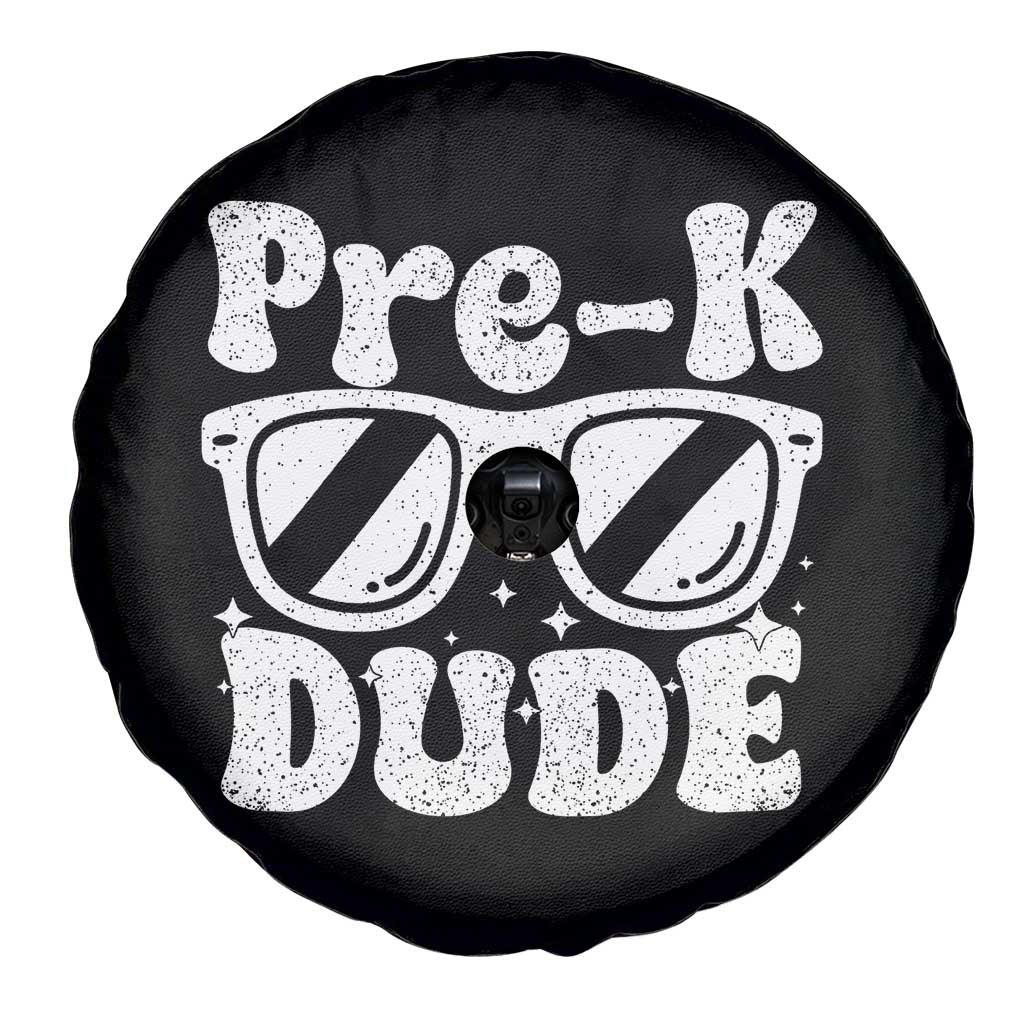 Pre-k Dude Spare Tire Cover Funny Back to School First Day of Preschool - Wonder Print Shop