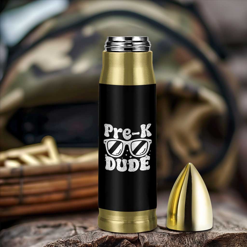 Pre-k Dude Bullet Tumbler Funny Back to School First Day of Preschool - Wonder Print Shop