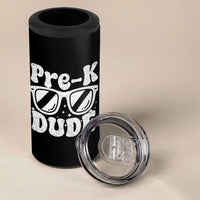 Pre-k Dude 4 in 1 Can Cooler Tumbler Funny Back to School First Day of Preschool - Wonder Print Shop