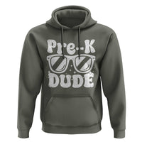 Pre-k Dude Hoodie Funny Back to School First Day of Preschool - Wonder Print Shop