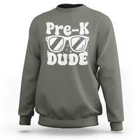 Pre-k Dude Sweatshirt Funny Back to School First Day of Preschool - Wonder Print Shop