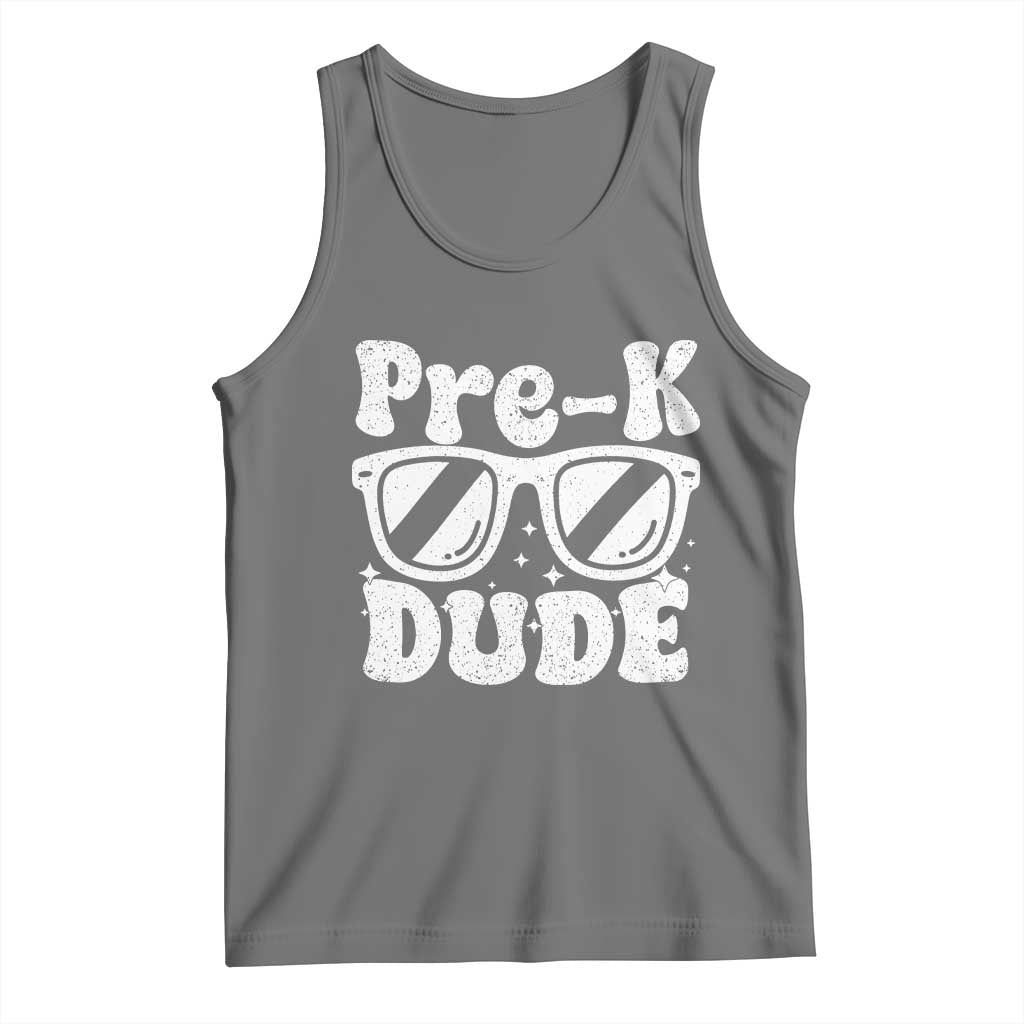 Pre-k Dude Tank Top Funny Back to School First Day of Preschool - Wonder Print Shop