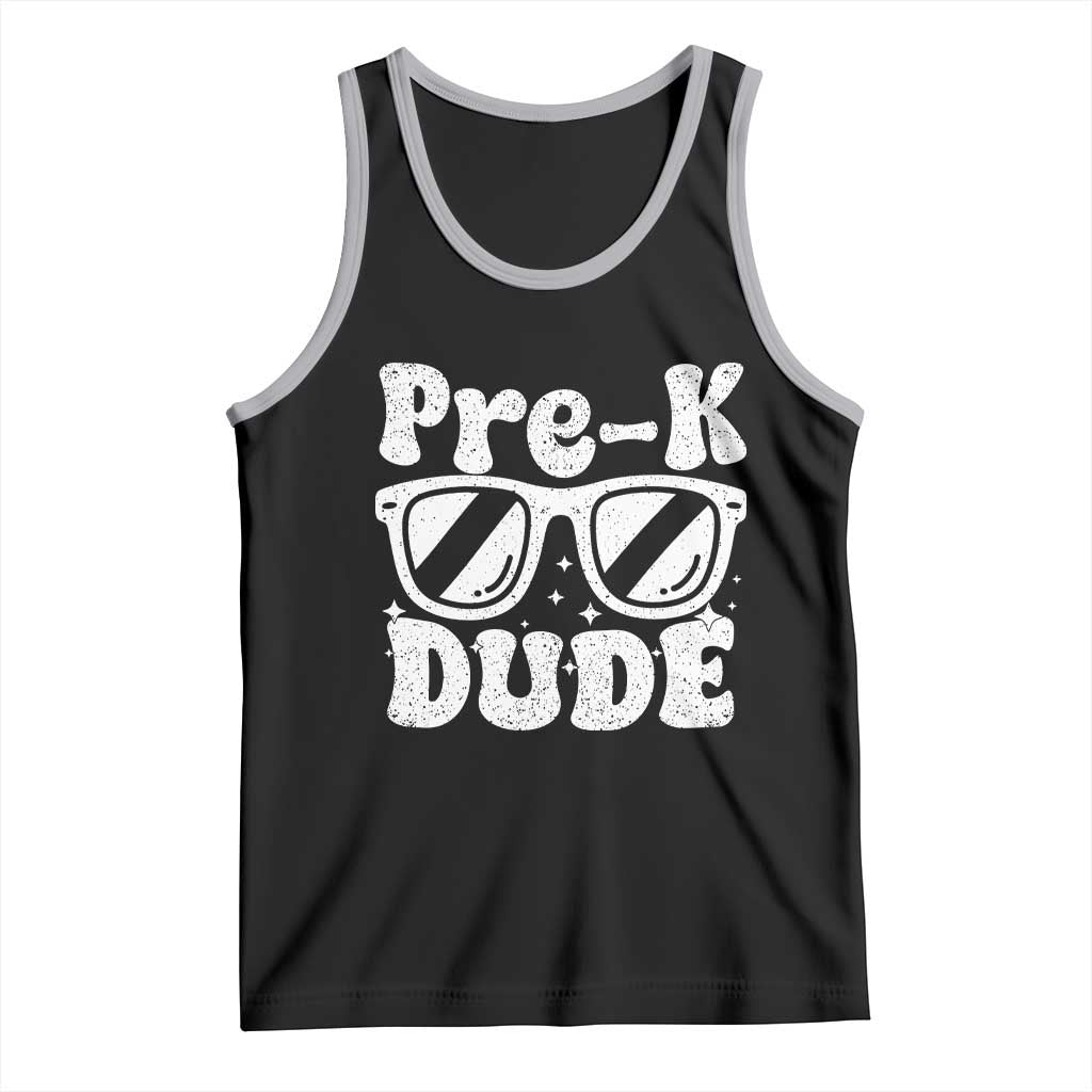 Pre-k Dude Tank Top Funny Back to School First Day of Preschool - Wonder Print Shop