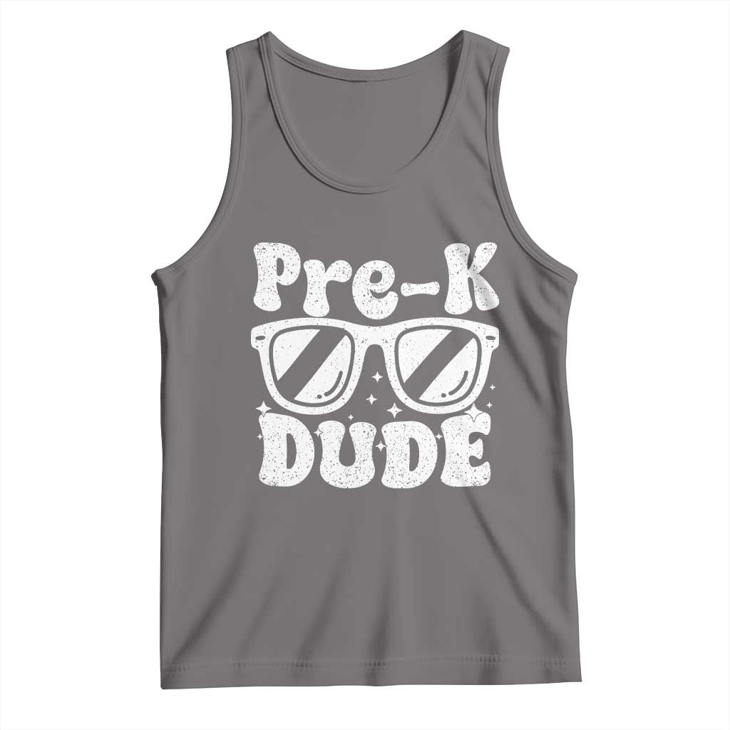 Pre-k Dude Tank Top Funny Back to School First Day of Preschool - Wonder Print Shop