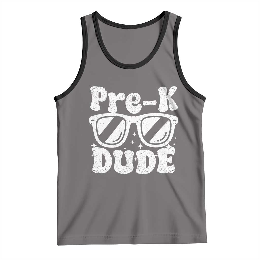 Pre-k Dude Tank Top Funny Back to School First Day of Preschool - Wonder Print Shop