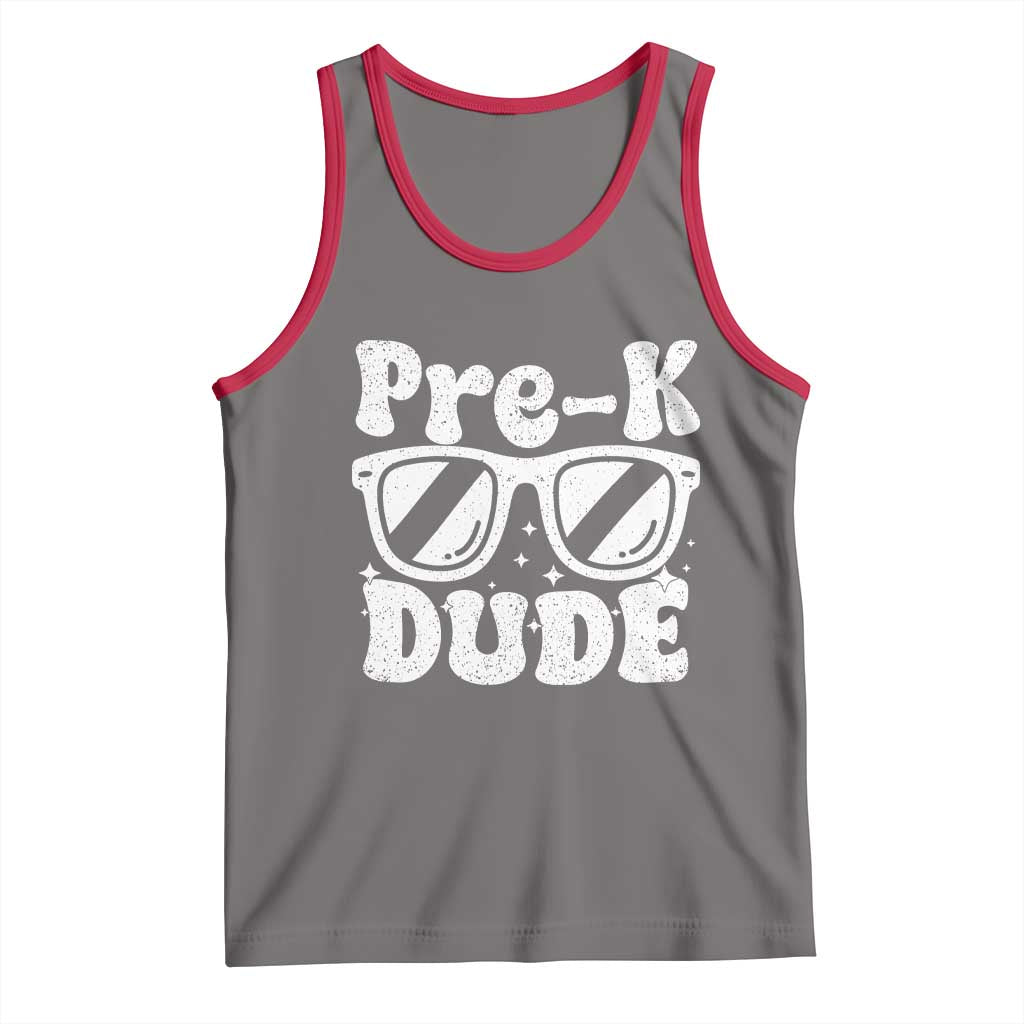 Pre-k Dude Tank Top Funny Back to School First Day of Preschool - Wonder Print Shop