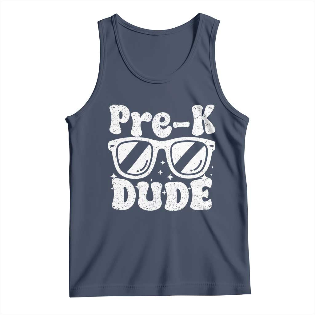 Pre-k Dude Tank Top Funny Back to School First Day of Preschool - Wonder Print Shop