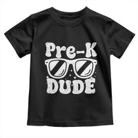Pre-k Dude Toddler T Shirt Funny Back to School First Day of Preschool - Wonder Print Shop