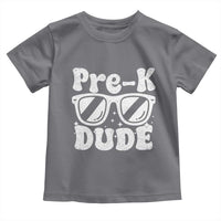Pre-k Dude Toddler T Shirt Funny Back to School First Day of Preschool - Wonder Print Shop