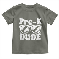 Pre-k Dude Toddler T Shirt Funny Back to School First Day of Preschool - Wonder Print Shop