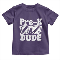 Pre-k Dude Toddler T Shirt Funny Back to School First Day of Preschool - Wonder Print Shop