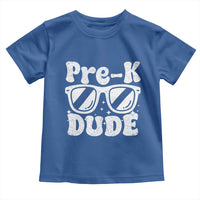 Pre-k Dude Toddler T Shirt Funny Back to School First Day of Preschool - Wonder Print Shop