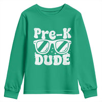 Pre-k Dude Youth Sweatshirt Funny Back to School First Day of Preschool - Wonder Print Shop