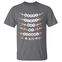 Happy First Day Of School T Shirt Teacher Kids Back To School Bracelets - Wonder Print Shop