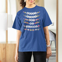 Happy First Day Of School T Shirt For Women Teacher Kids Back To School Bracelets - Wonder Print Shop