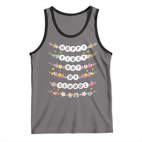 Happy First Day Of School Tank Top Teacher Kids Back To School Bracelets - Wonder Print Shop