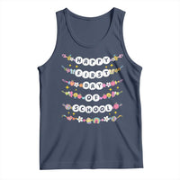 Happy First Day Of School Tank Top Teacher Kids Back To School Bracelets - Wonder Print Shop