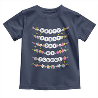 Happy First Day Of School Toddler T Shirt Teacher Kids Back To School Bracelets - Wonder Print Shop